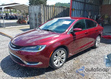 2015 Chrysler 200 Limited из США, поврежденный, VIN 1C3CCCAB7FN534120